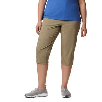 Columbia Just Right II Capri Pant Plus Sizes, Pantalones Marrom Para Mujer | 187902-ADZ